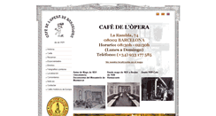 Desktop Screenshot of cafeoperabcn.com